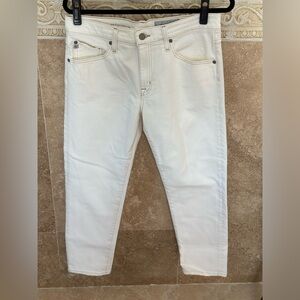 AG ‘ ex boyfriend slim’ cream color jean sz 29 R